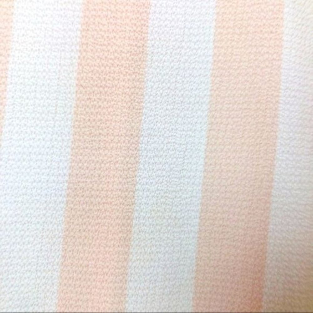 SOLD. Vince Cameo Pink & White Stripe Flowy Blouse- Size XL - Picture 9 of 10